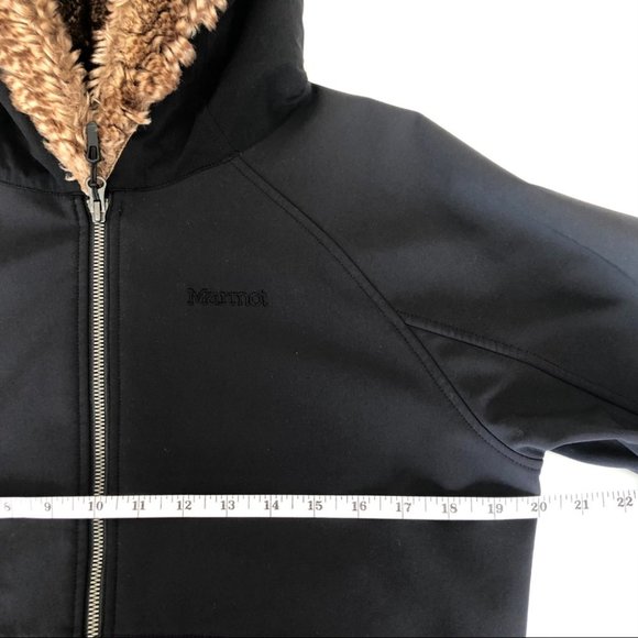 Marmot Women’s Furlong Fleece Lined Jacket Hood L - Picture 13 of 16